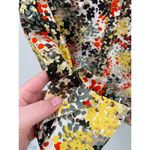 Laura Scott  Multicolored Floral Long Sleeve Button Up Blouse Size Extra Large Photo 3