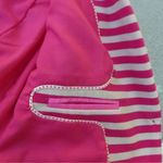 ZARA TRF Collection Pink Cream Tan Stripe Blazer Jacket Size Small Bloggers Fav Photo 6