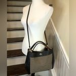 Coach Legacy Black Phoebe Jacquard Leather Shoulder Bag with Crossbody Strap Photo 6