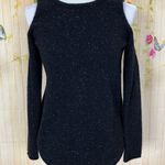 Generation Love Black Cold Shoulder Cashmere Sweater Size S Photo 0