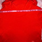 Anthropologie Maeve Womens Sweater Winterscape Cowl Neck Peplum XL Orange Photo 7