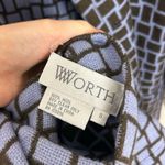 Worth Reversible 100% Wool Plaid Coat Size S Photo 5