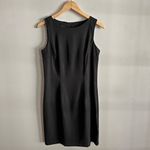 AGB Black Sleeveless Sheath Dress Y2K Minimalist Classic Little Black Dress Size 10 Photo 2