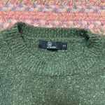 LIKE NEW GREEN COZY FUZZY OVERSIZED SWEATER Photo 1