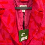 Kate Spade  x Target Rose Linen Floral Blazer XXL Pink Red Photo 5