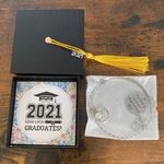 2021 Graduation Charm Bracelet Silver Photo 1