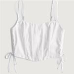 Gilly Hicks NWT Cotton Side Lace up Corset Size Small Photo 3