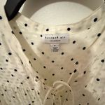 Current Air  White Mini Dress with Black Dots Photo 5
