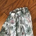 Karen Kane NWT  Garden Party Peasant Blouse Green Pink Cotton Women’s Size M Photo 7