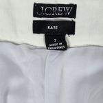 J.Crew  Kate straight-leg pant in stretch‎ linen blend White 2 BF407 Photo 4