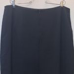 Tanjay vintage satin lined midi pencil skirt Black Size 16 Photo 4
