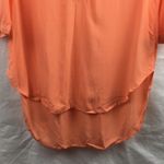 Anthropologie Coral Orange Half Sleeve Light Weight Top by Cloth & Stone XS Photo 5