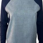 J.Crew Glen Plaid Front Panel Merino Wool Sweater Photo 3