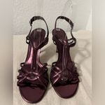 Antonio Melani Metallic Strappy Peep Toe Heel Photo 1