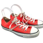 Converse  All Star Fiery Coral Low Top Canvas Sneakers Womens 7.5 Mens 5.5 Photo 0