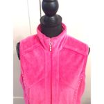 Quacker Factory  Pink Bling Zip Front Vest Size Medium M quilted Photo 5