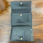 St. John Vintage  Black Leather Women's Wallet Bifold Photo 3