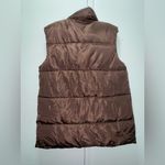 Ciso Chocolate Brown Vest Puffer Large Photo 3