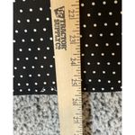 Sag Harbor  Size Large Black White Polka Dot Stretch Pencil‎ Pull On Skirt NEW Photo 3