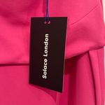 Solace London BNWT  Crocket Strappy Maxi Dress in Magenta Pink Size small Photo 5