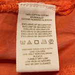 Free People Free‎ People orange coral beaded peasant blouse XS Photo 8