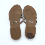 Steve Madden Womens Lodell Sandals Slides Studded Faux Leather Brown 7 Photo 5