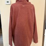 Nike Therma Fleece Funnel Neck Maroon DM1621-652 Cowl Large Sweater Pullover Photo 4