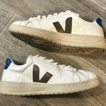 VEJA  URCA CWL SNEAKERS WOMEN'S SHOES NAUTICO/ BUTTER SIZE 7 Skater Photo 0