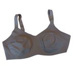 Knix Nude Padded V Neck Evolution Bra Wireless Seamless Stretch Size 7 Plus NWT Tan Photo 6