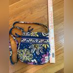 Vera Bradley  Triple Zip Crossbody Bag African Violet Design RETIRED Photo 2