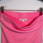 NEW Cotton Citizen Ribbed Sweater Knit Stretch Pull On Midi Skirt Solid Pink S Photo 1