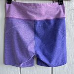 Outdoor Voices  Warmup 5" Bike Shorts Purple Colorblock Women’s XS Photo 4