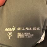 Aerie Size Medium Dark Teal Green High-Rise Leggings Photo 3