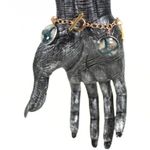 Handmade Whimsigoth "Seasons of the Witches" Mixed Metal Charm Bracelet Photo 2