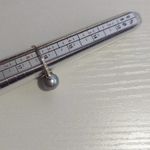 2‎ Faux Pearl White and Gray Wire Rings Silver Gold Tone Sizes 5 & 5.5 Dainty Photo 6