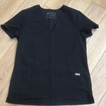 FIGS Casma Scrub Top Black XS Photo 0
