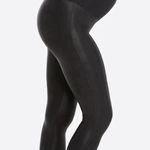 Spanx  Mama Faux Leather Leggings small Photo 0