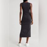 Beyond Yoga  Fit the Mood women’s black Midi Tank Dress size Medium $122.00 ￼ Photo 1