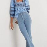 Pilcro by Anthropologie Boot Cut Flare Denim Pants Blue Size 4 Photo 0