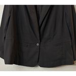 Lane Bryant  Womens Blazer Jacket Brown 26 28 One Button Career Office Photo 8