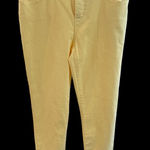 Chico's  Sunny Yellow Skinny Jeans Photo 0
