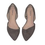 Torrid Taupe pointy Perf Dorsay flats sz 8 Photo 10