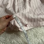 SKIMS  Small Pale Pink Pencil Stripe Cotton Poplin Shorts NWT Cotton Clean Core Photo 4