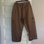 Old Navy  Extra High Rise Cargo Satin Pants Photo 2