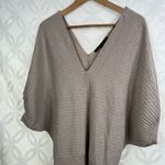 White House | Black Market V-Neck Dolman Sweater in Biscotti Size L NWT Photo 3