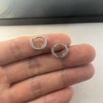 Huggie Small Hoop Earrings for Men Women Streetwear Hip Hop Unisex Style Silver Photo 5