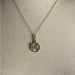 None Sterling Silver Unicorn Pendant Necklace Equine Charm 18” Chain Photo 1