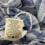 Cloth & Stone Cloth Stone S Linen Rayon Stripe Jumpsuit Blue White Cutout Back Tie π Photo 15