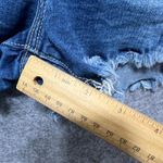 KanCan Denim Shorts Juniors Size 9/28‎ Blue Wash Frayed Hem High Waisted Photo 4