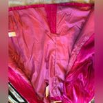 Ellison NWT  Fuchsia Crushed Velvet Blazer Photo 6